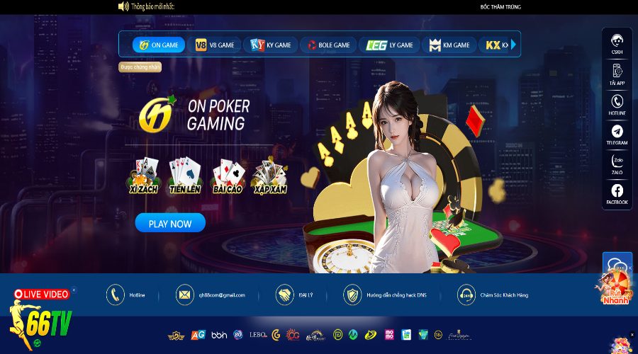 Giao diện di động của K9win rất bắt mắt - K9win